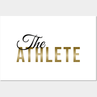 The ATHLETE | Minimal Text Aesthetic Streetwear Unisex Design for Fitness/Athletes | Shirt, Hoodie, Coffee Mug, Mug, Apparel, Sticker, Gift, Pins, Totes, Magnets, Pillows Posters and Art